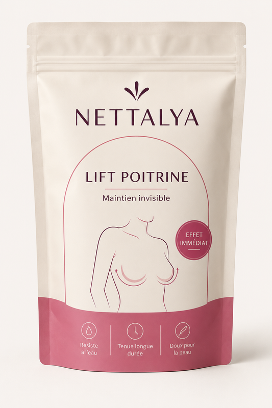 NETTALYA Lift Poitrine — pochette rubans liftants poitrine