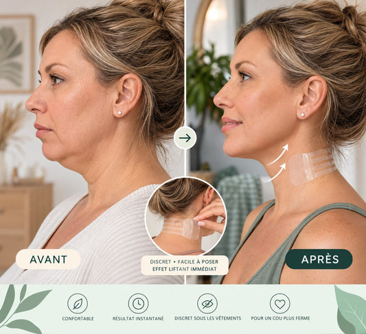 Lift Cou — avant et après sur le cou