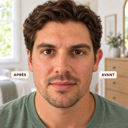 Lift Oreilles — avant et après de face